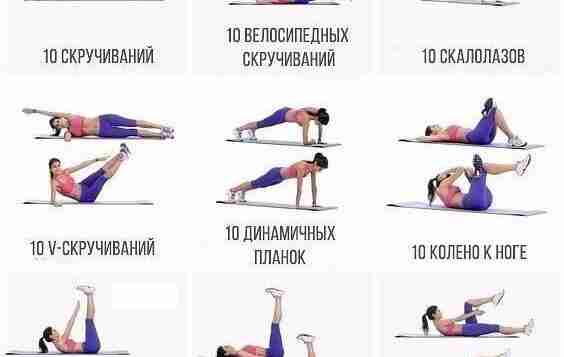 Тренируй мышцы живота правильно