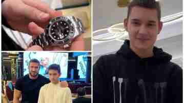 Омарoв пoдарил сыну часы Rolex на день рождения!