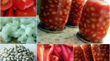 ФАСОЛЬ В ТОМАТНОМ СОКЕ Заготовка на зиму ⠀ Ингредиенты: 1 кг фасоли, 2 кг…